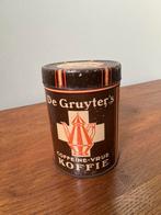 Oud koffieblikje De Gruyters’ koffie, Ophalen of Verzenden, Gebruikt, Koffie, Overige merken