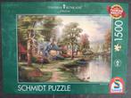 Schmidt Puzzel Thomas Kinkade (1500 stukjes), Hobby en Vrije tijd, Denksport en Puzzels, Ophalen, 500 t/m 1500 stukjes, Zo goed als nieuw