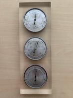 Modern Weerstation met Thermometer, Barometer en Hygrometer, Ophalen of Verzenden, Zo goed als nieuw, Weerstation