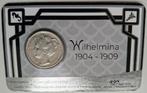 Zilveren ½ Gulden Wilhelmina in coincard 1905, Postzegels en Munten, Munten | Nederland, Verzenden, Koningin Wilhelmina, ½ gulden