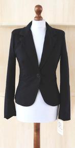 Getailleerde en gevoerde blazer, zwart maat L (nieuw), Kleding | Dames, Zwart, Maat 42/44 (L), Nieuw, Ophalen of Verzenden