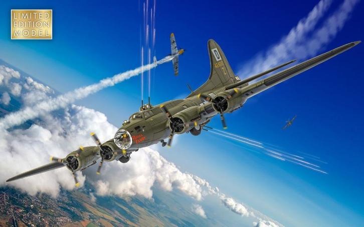 Boeing B-17F Flying Fortress Royal Flush 8th Air Force USAAF, Verzamelen, Luchtvaart en Vliegtuigspotten, Nieuw, Schaalmodel, Verzenden