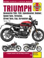 Triumph Street Twin T100 T120 Bonneville Haynes 2016-2019, Triumph