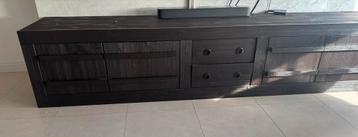 Mooie houten TV meubel beschikbaar voor biedingen