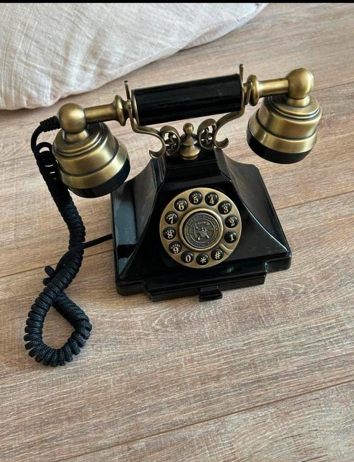 Duke Retro Telefoon - Antieke Stijl Telefoon, Verzamelen, Retro, Ophalen of Verzenden