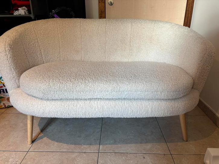 Mooie, knusse tweezits bankstel, Huis en Inrichting, Banken | Sofa's en Chaises Longues, Zo goed als nieuw, Tweepersoons, 150 tot 200 cm