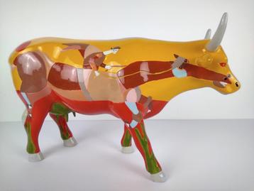 owParade/Cow Parade Koe “No Rumbo Da Vente” LARGE beschikbaar voor biedingen