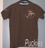 Bruin PH Industries t-shirt maat 140 *NIEUW*, Kinderen en Baby's, Kinderkleding | Maat 140, Nieuw, Ophalen of Verzenden, PH Industries