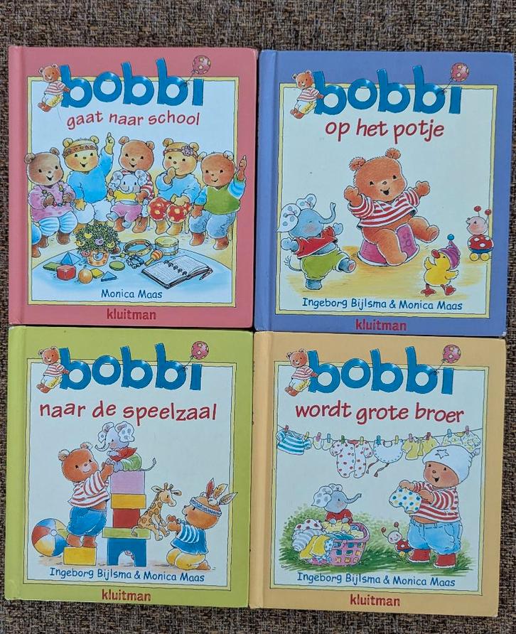 Bobbi boekjes (4x), Boeken, Kinderboeken | Baby's en Peuters, Gelezen, 2 tot 3 jaar, Ophalen