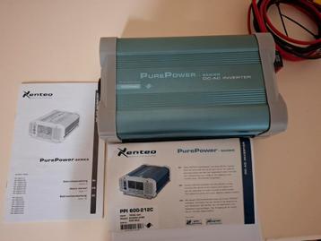 pure-power serie  output 230vac,50hz 600 watt   input: 12nom beschikbaar voor biedingen