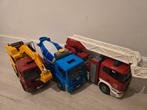 Grote Vrachtwagens en Brandweerwagen Speelgoed, Kinderen en Baby's, Speelgoed | Speelgoedvoertuigen, Ophalen of Verzenden, Gebruikt