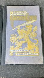 KON MARECHAUSSEE “GULDENBOEK” BRIGADE STADSKANAAL voor 1940, Ophalen of Verzenden, Marechaussee, Nederland, Boek of Tijdschrift