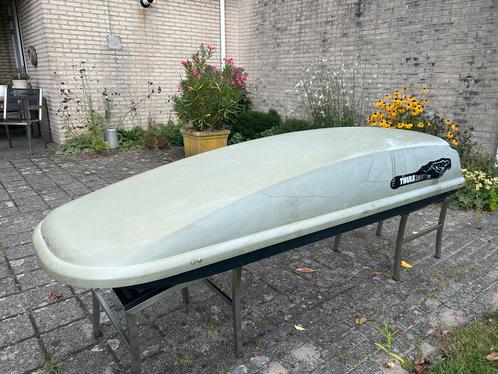 Thule Dakkoffer met bevestigingsmateriaal Thule Easysnap, Auto diversen, Dakkoffers, Gebruikt, Ophalen