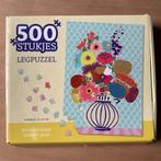 Puzzel vaas met bloemen boeket 500 pcs, Hobby en Vrije tijd, Denksport en Puzzels, Ophalen of Verzenden, 500 t/m 1500 stukjes