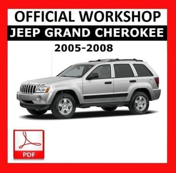 Jeep Grand Cherokee 2005-2008 Workshop manual op DVD in PDF beschikbaar voor biedingen