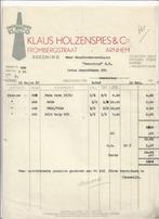 klaus holzenspies  arnhem  1935  dassen  klahco, Overige typen, Verzenden