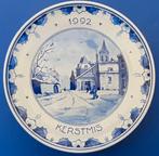 Kerstmis 1992 winter landschap18cm (2) Porceleyne Fles, Ophalen of Verzenden