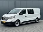 Renault Trafic 2.0 dCi / L2H1 / DUBBEL CABINE / 6-PERSOONS D, Auto's, Bestelauto's, Voorwielaandrijving, Gebruikt, Euro 6, 4 cilinders