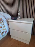 Bed,2 nachtkastjes en een hoekkast, Ophalen, Gebruikt, Tweepersoons, 160 cm