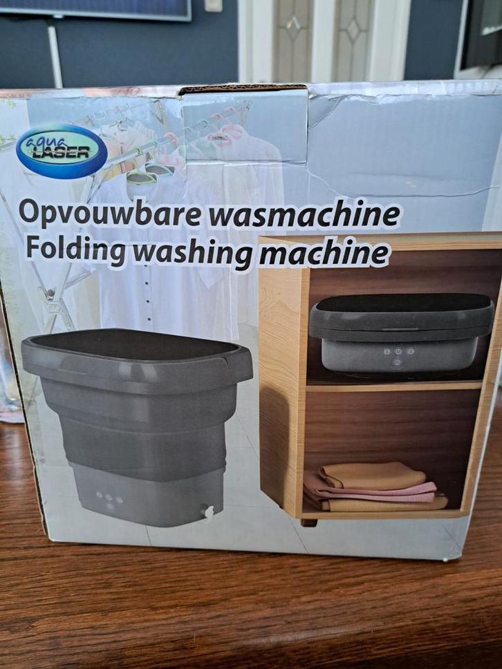 Opvouwbare Wasmachine - Compact en Handig!, Witgoed en Apparatuur, Wasmachines, Nieuw, Bovenlader, Minder dan 4 kg, Minder dan 85 cm