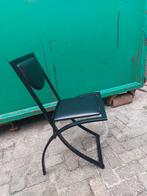 4xDesign stoelen, KFF, + ovale houten tafel, Gebruikt, Design, Ophalen of Verzenden, 4 tot 6 stoelen