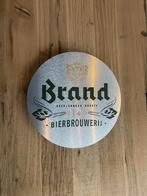 Reclamebord Brand bier logo aluminium, afmeting 40x40 cm, Verzamelen, Merken en Reclamevoorwerpen, Ophalen of Verzenden, Nieuw