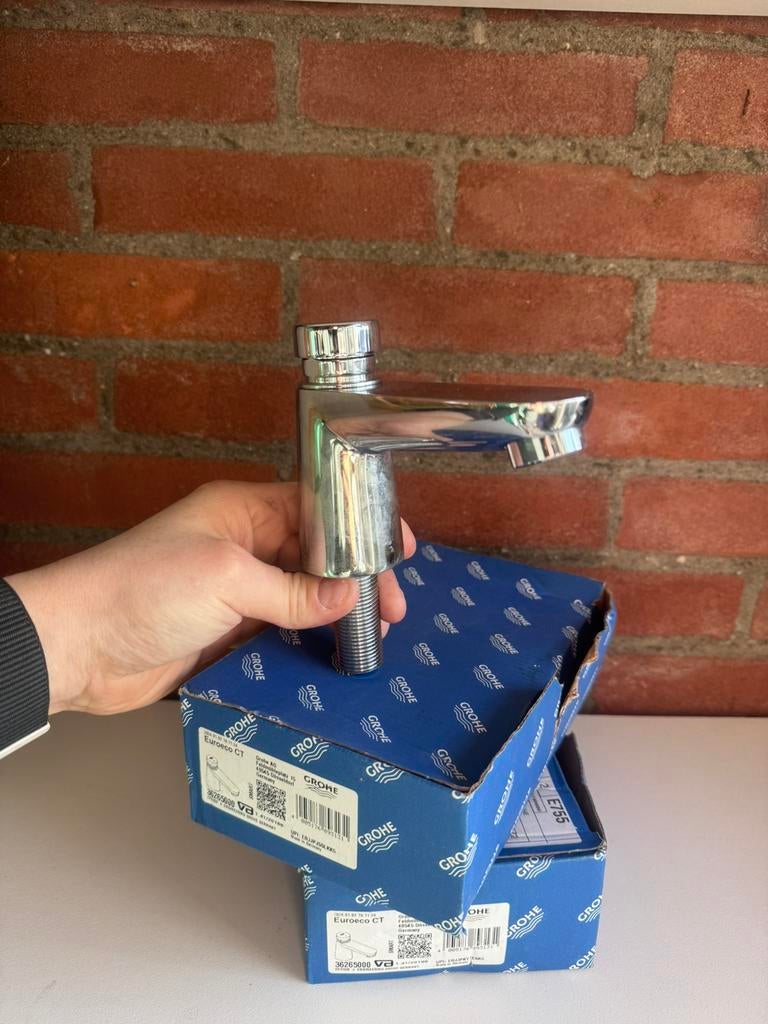 3 grohe wastafelkranen, Doe-het-zelf en Verbouw, Sanitair, Verzenden, Zo goed als nieuw, Toilet