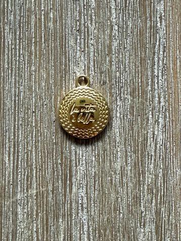 Super leuk bedeltje van van My Jewellery, goud, NIEUW! beschikbaar voor biedingen