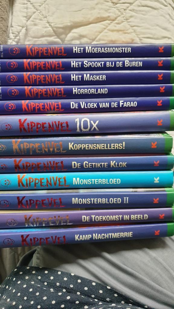 12 Kippenvel Boeken plus1 extra griezelboek, Boeken, Kinderboeken | Jeugd | onder 10 jaar, Nieuw, Fictie algemeen, Ophalen of Verzenden