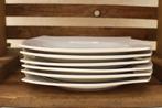 6 Stuks Porseleinen Borden 45462, Gebruikt, Ophalen of Verzenden, Bord(en), Wedgwood