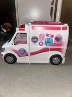 Barbie Ambulance, Kinderen en Baby's, Speelgoed | Speelgoedvoertuigen, Ophalen, Gebruikt
