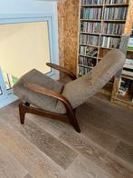 Gimson & Slater verstelbare  Fauteuil - mid century design, Huis en Inrichting, Fauteuils, Ophalen, Gebruikt, Hout, Mid century design, engels, noors