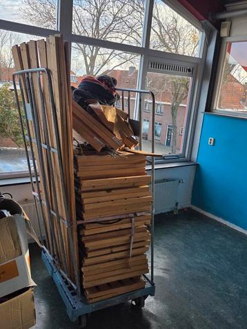 IKEA Stellingkast Onderdelen - Hout beschikbaar voor biedingen