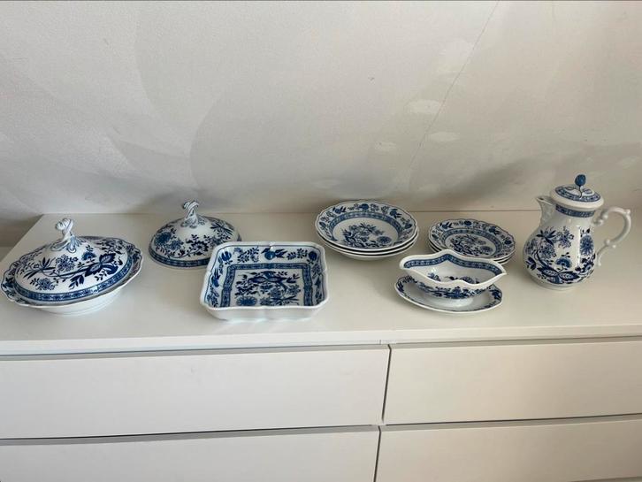 Zwiebelmuster/ Hutschenreuther/ nieuwstaat!, Huis en Inrichting, Keuken | Servies, Zo goed als nieuw, Overige typen, Overige stijlen