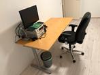 Verstelbaar buro met stoel, Ophalen, In hoogte verstelbaar, Gebruikt