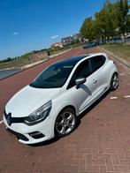 Renault Clio GT Apple Carplay - Pano Dak - Full Option, Auto's, Renault, Euro 5, Zwart, Leder en Stof, Wit
