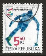 Tsjechie 15, paralympics, Postzegels en Munten, Postzegels | Europa | Overig, Overige landen, Verzenden, Gestempeld