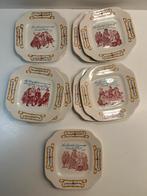 Cornelis Troost Gebaksschotels (1740) - 8 stuks, Ophalen of Verzenden