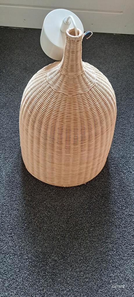 Ikea lamp LERAN, Huis en Inrichting, Lampen | Lampenkappen, Gebruikt, 50 cm of meer, Rond, Ophalen