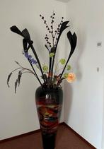Grote decoratieve vaas - 1 meter hoog, Ophalen, Overige materialen, Overige kleuren, Zo goed als nieuw