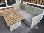 Tuinbank met tafel, Ophalen, Zo goed als nieuw, Bank
