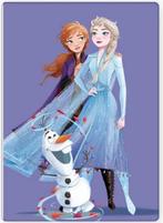 Disney Frozen Fleece Deken - Anna, Elsa en Olaf, Overige kleuren, Meisje, Nieuw, Ophalen of Verzenden