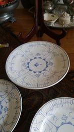 Prachtig antiek schaaltje op voetj oude Belgische merk Boch, Ophalen of Verzenden