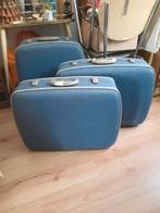 Prachtige set vintage koffers, Sieraden, Tassen en Uiterlijk, Koffers, Ophalen of Verzenden, Zo goed als nieuw, Hard kunststof