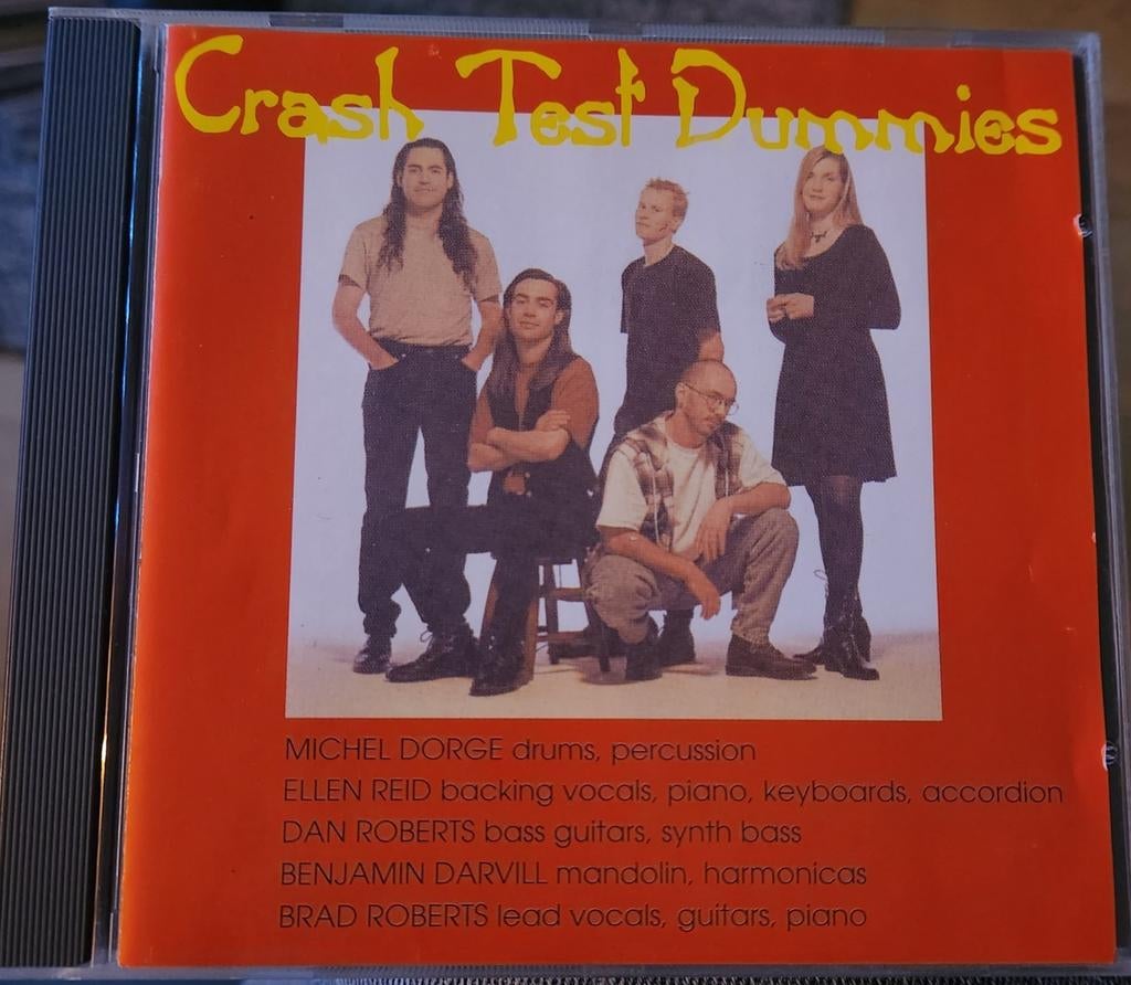 CD ( bootleg ) Crash test dummies 1994 ( Melkweg Amsterdam), Cd's en Dvd's, Cd's | Rock, Gebruikt, Alternative, Ophalen of Verzenden