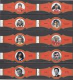 Sigarenbanden Voetbal Oude Glorie, Murillo 1-10 oranje-goud, Verzamelen, Ophalen of Verzenden, Nieuw, Sigarenbandjes