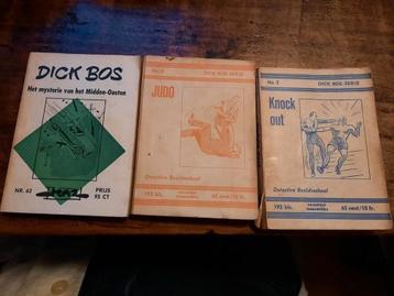 Dick Bos, Dick Bos-serie nummers 3, 4 en 63 beschikbaar voor biedingen
