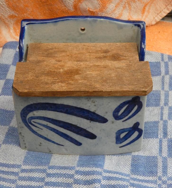 oude keukenpot/ zoutbak porselein, Antiek en Kunst, Antiek | Keukenbenodigdheden, Ophalen of Verzenden