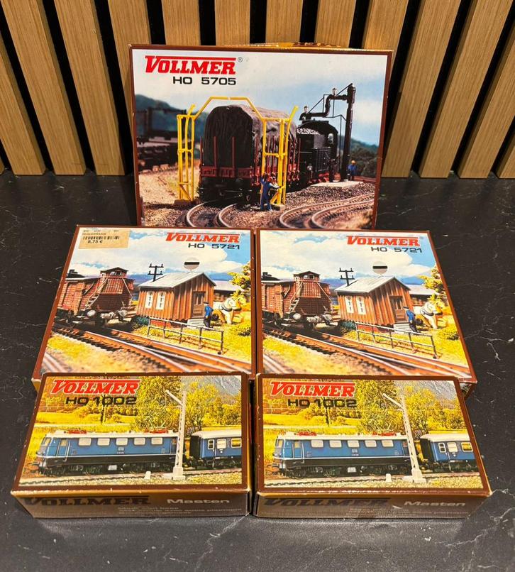 Vollmer H0 5721 weegbrughuisje / 5705 laadprofiel, Hobby en Vrije tijd, Modeltreinen | H0, Nieuw, Brug, Tunnel of Gebouw, Gelijkstroom of Wisselstroom