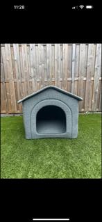 Hondenhuis van stof, Ophalen of Verzenden, 75 tot 110 cm, 65 tot 100 cm
